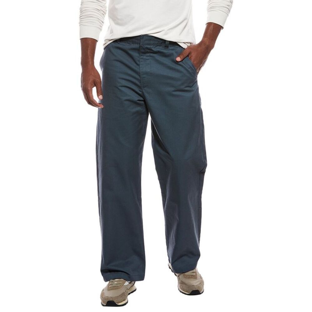 Oakley Mens  Allday Wide Leg Chino Pant, Blue